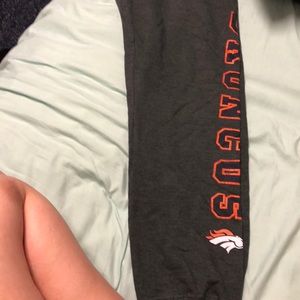 NFL Denver broncos joggers size medium